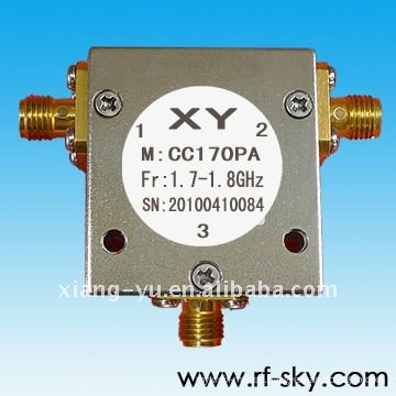 Aislamiento de 23dB 1710-1880MHz Aisladores de banda ancha Rf coaxial